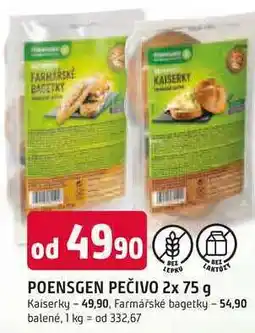 Trefa POENSGEN PEČIVO 2x 75 g nabídka
