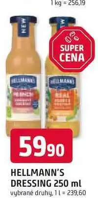 Trefa HELLMANN'S DRESSING 250 ml nabídka