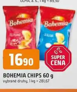 Trefa BOHEMIA CHIPS 60 g nabídka