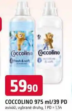 Trefa COCCOLINO 975 ml/39 PD aviváž nabídka