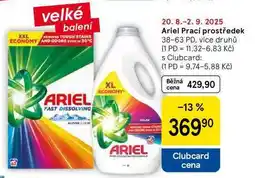 Tesco Ariel Prací prostředek, 38-63 PD, více druhů nabídka
