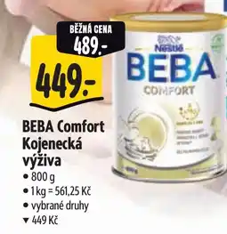 Albert BEBA Comfort Kojenecká výživa nabídka