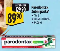 Albert Parodontax Zubní pasta nabídka
