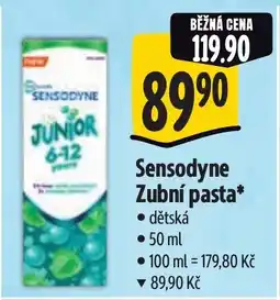 Albert Sensodyne Zubní pasta nabídka