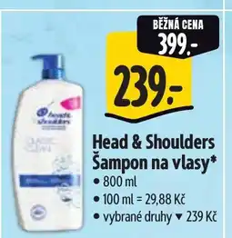 Albert Head & Shoulders Šampon na vlasy nabídka