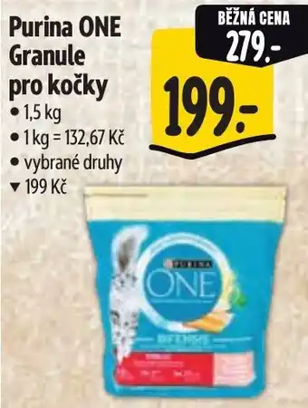 Albert Purina ONE Granule pro kočky nabídka