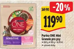 Albert Purina ONE Mini Granule pro psy nabídka