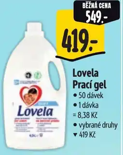 Albert Lovela Prací gel nabídka