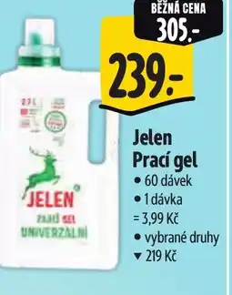 Albert Jelen Prací gel nabídka