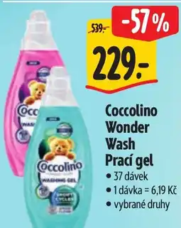 Albert Coccolino Wonder Wash Prací gel nabídka