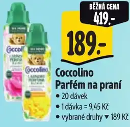 Albert Coccolino Parfém na praní nabídka
