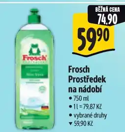 Albert Frosch Prostředek na nádobí nabídka