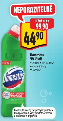 Albert Domestos WC čistič nabídka