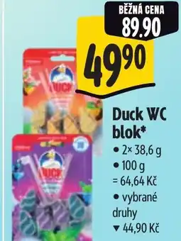 Albert Duck WC blok nabídka
