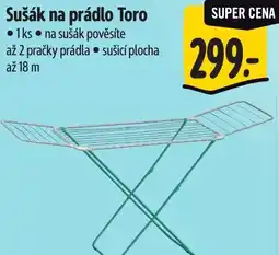 Albert Sušák na prádlo Toro nabídka