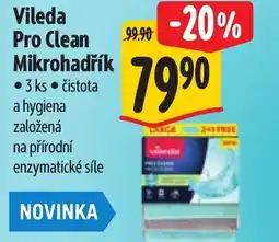 Albert Vileda Pro Clean Mikrohadřík nabídka