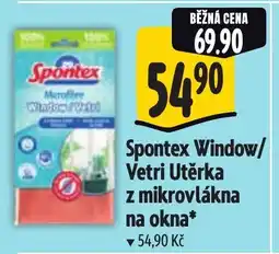 Albert Spontex Window/ Vetri Utěrka z mikrovlákna na okna nabídka