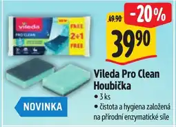 Albert Vileda Pro Clean Houbička nabídka
