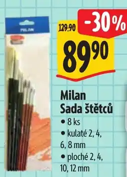 Albert Milan Sada štětců nabídka