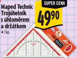 Albert Maped Technic Trojúhelník s úhloměrem a držátkem nabídka