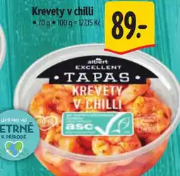 Albert Krevety v chilli nabídka