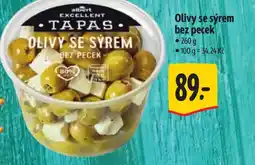 Albert Olivy se sýrem bez pecek nabídka