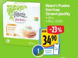 Albert Nature's Promise Free From Cizrnové placičky nabídka