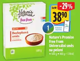 Albert Nature's Promise Free From Univerzální směs na pečení nabídka