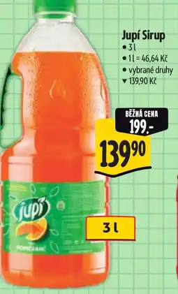 Albert Jupí Sirup nabídka
