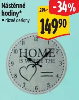 Albert Nástěnné hodiny nabídka
