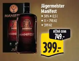 Albert Jägermeister Manifest nabídka