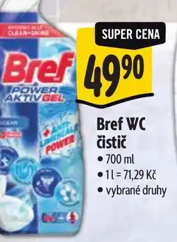 Albert Bref WC čistič nabídka