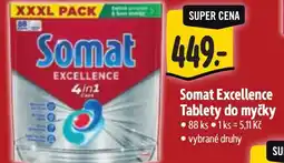 Albert Somat Excellence Tablety do myčky nabídka
