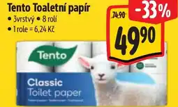 Albert Tento Toaletní papír nabídka