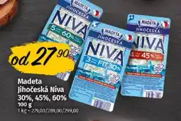 Coop Madeta Jihočeská Niva 30%, 45%, 60% nabídka