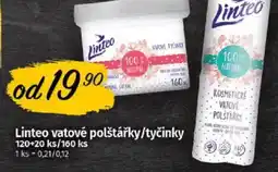 Coop Linteo vatové polštářky/tyčinky nabídka