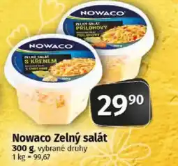 Coop Nowaco Zelný salát nabídka