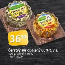 Coop Čerstvý sýr obalený 60% t. v s. nabídka