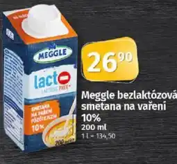 Coop Meggle bezlaktózová smetana na vaření 10% nabídka