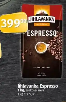 Coop Jihlavanka Espresso nabídka