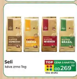 Tamda Foods Seli káva zrno 1kg nabídka
