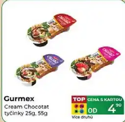 Tamda Foods Gurmex Cream Chocotat tyčinky 25g, 55g nabídka