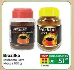 Tamda Foods Brazilka instantní káva Mocca 100 g nabídka