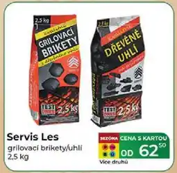Tamda Foods Servis Les grilovací brikety/uhli 2,5 kg nabídka