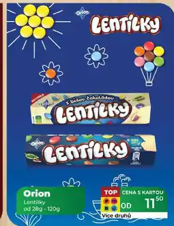Tamda Foods Orion Lentilky od 28g - 120g nabídka