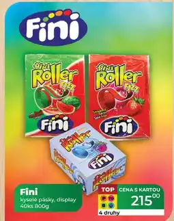 Tamda Foods Fini Rall kyselé pásky, display 40ks 800g nabídka