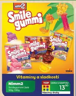 Tamda Foods Nimm2 Smilegummi želé 90g,100g nabídka