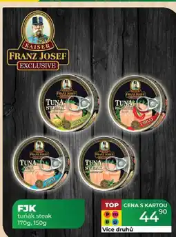 Tamda Foods FJK tuňák steak 170g, 150g nabídka