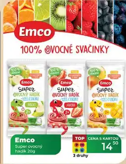 Tamda Foods Emco Super ovocný hadik 20g nabídka
