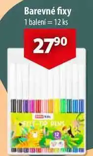 CBA Barevné fixy nabídka